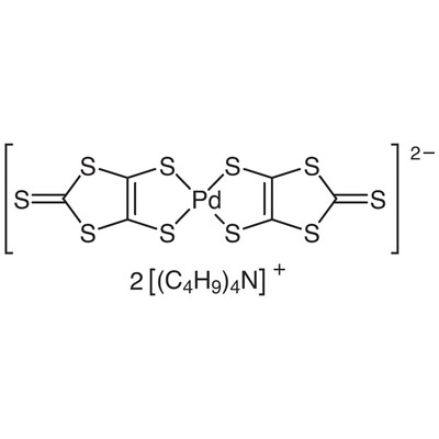 Bis(tetrabutylammonium) Bis(1,3-dithiole-2-thione-4,5-dithiolato)palladium(II)&gt;90.0%(T)100mg