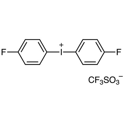 Bis(4-fluorophenyl)iodonium Trifluoromethanesulfonate&gt;97.0%(HPLC)(T)5g