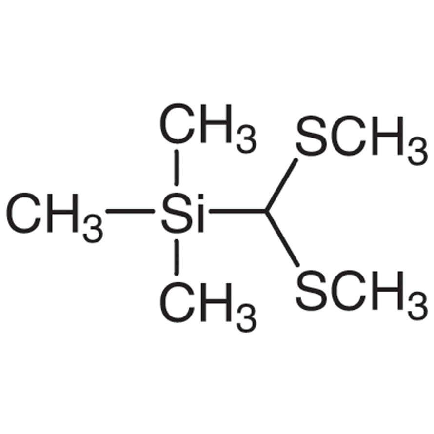 Bis(methylthio)(trimethylsilyl)methane&gt;98.0%(GC)1g