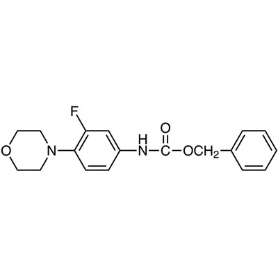 Benzyl (3-Fluoro-4-morpholinophenyl)carbamate&gt;98.0%(HPLC)(N)5g