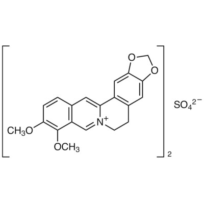 Berberine Sulfate&gt;98.0%(HPLC)(T)25g