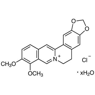 Berberine Chloride Hydrate&gt;98.0%(HPLC)(T)25g