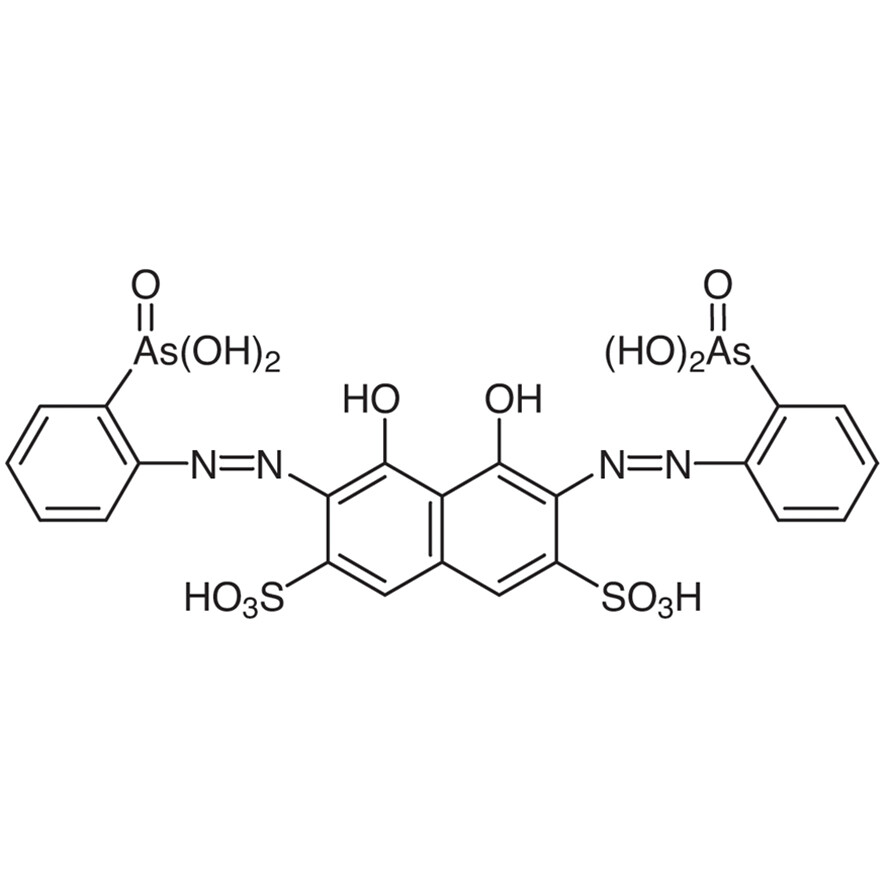 Arsenazo III [Spectrophotometric reagent for U, Th, Zr and other metals, Indicator for the precipitation titration of SO4 with Ba]&gt;95.0%(T)5g