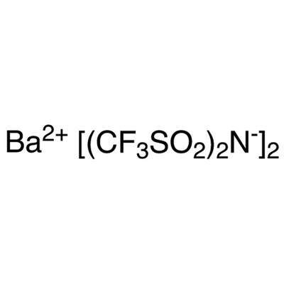 Barium(II) Bis(trifluoromethanesulfonyl)imide&gt;99.0%(T)5g