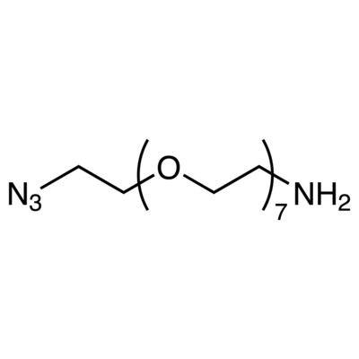 Azido-PEG7-amine&gt;90.0%(HPLC)(T)250mg