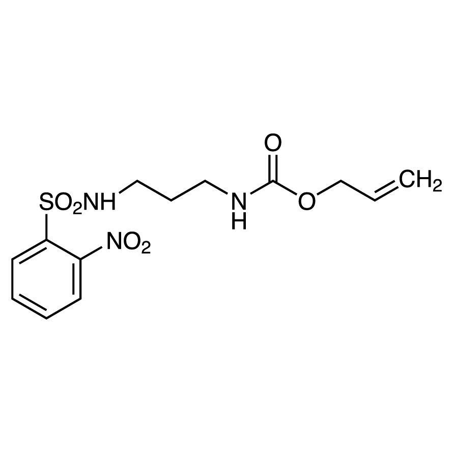 Allyl [3-(2-Nitrobenzenesulfonamido)propyl]carbamate&gt;98.0%(HPLC)1g