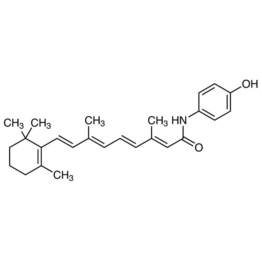 all-trans-N-(4-Hydroxyphenyl)retinamide>98.0%(HPLC)100mg