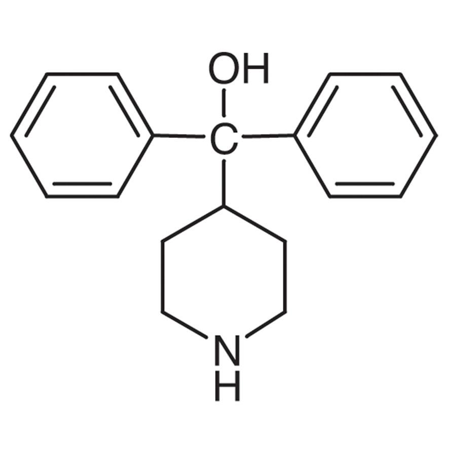 alpha-(4-Piperidyl)benzhydrol&gt;99.0%(GC)(T)5g