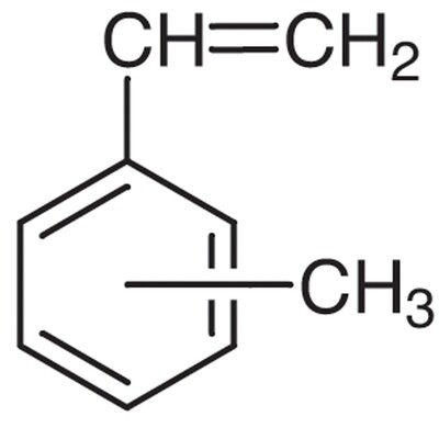 Vinyltoluene Monomer (m- and p- mixture) (stabilized with TBC)&gt;98.0%(GC)500mL