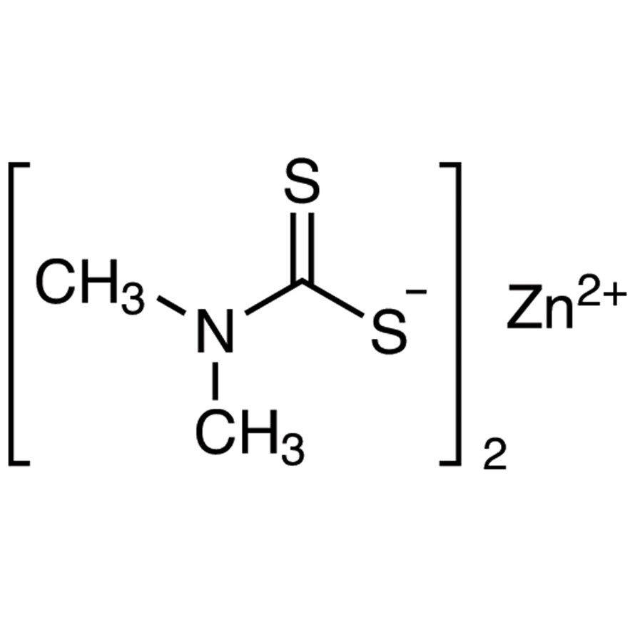 Zinc Dimethyldithiocarbamate>97.0%(T)25g