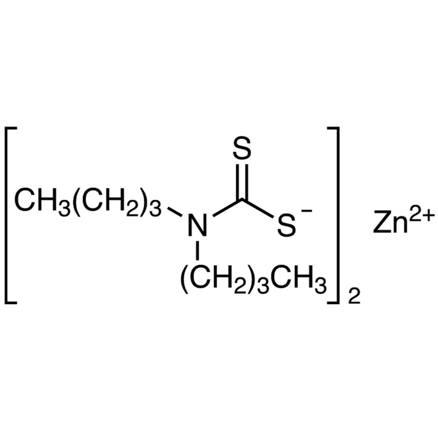 Zinc(II) Dibutyldithiocarbamate&gt;98.0%(T)25g