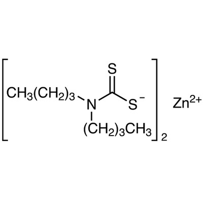 Zinc(II) Dibutyldithiocarbamate&gt;98.0%(T)25g