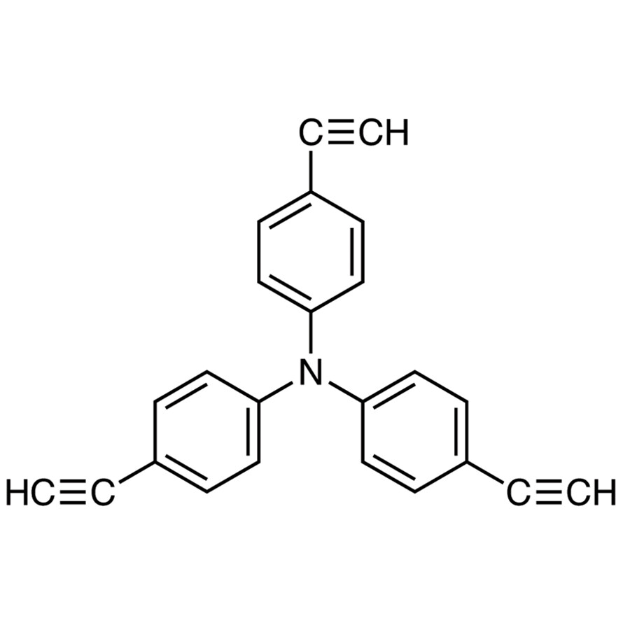 Tris(4-ethynylphenyl)amine&gt;98.0%(HPLC)(N)1g