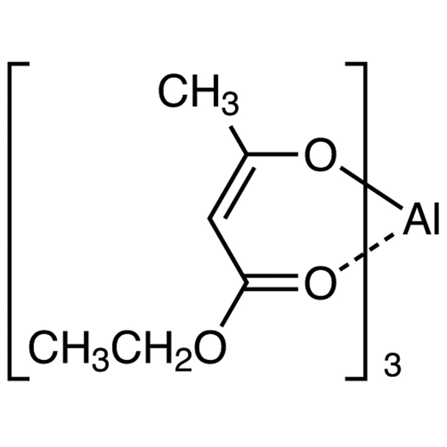 Tris(ethyl Acetoacetato)aluminum(III) (contains ca. 2% 2-Butanol at maximum)>97.0%(T)25g