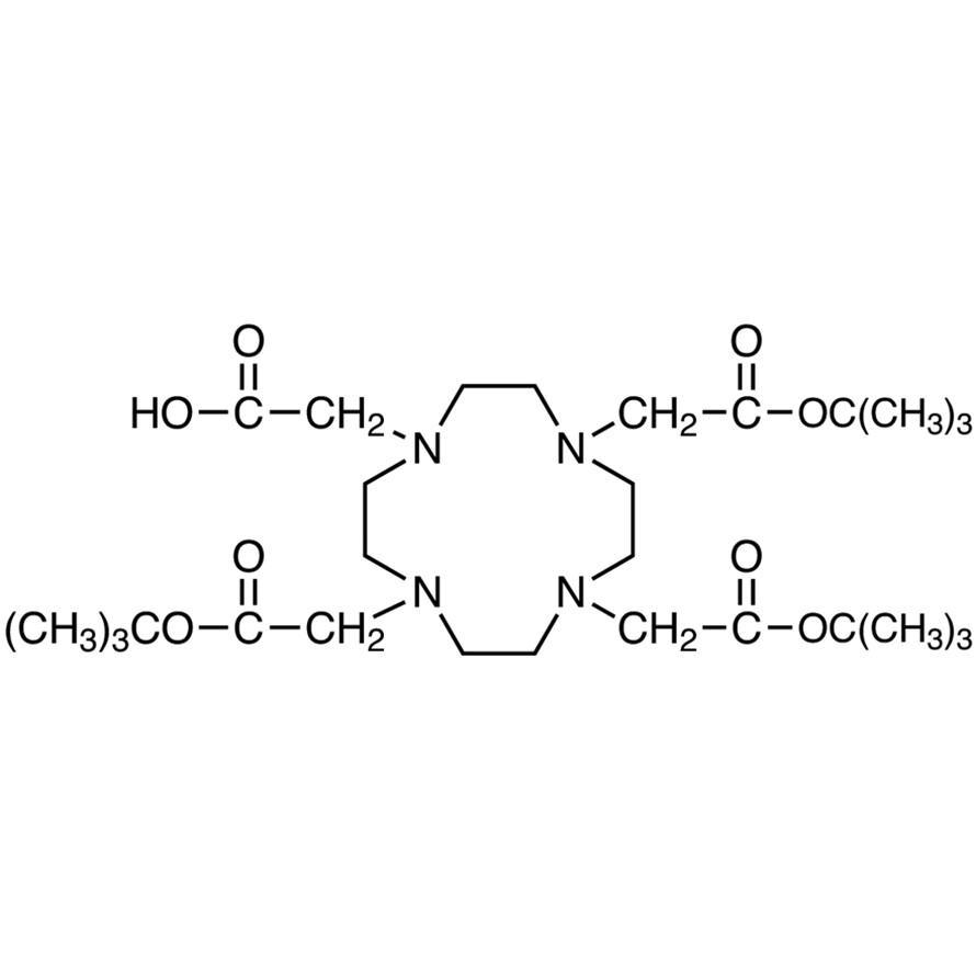 Tri-tert-butyl 1,4,7,10-Tetraazacyclododecane-1,4,7,10-tetraacetate>97.0%(T)100mg