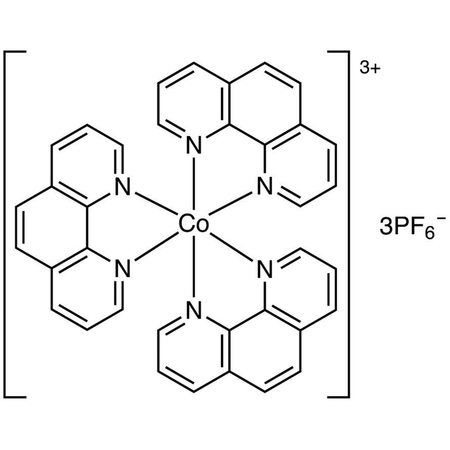 Tris(1,10-phenanthroline)cobalt(III) Tris(hexafluorophosphate)&gt;97.0%(T)5g