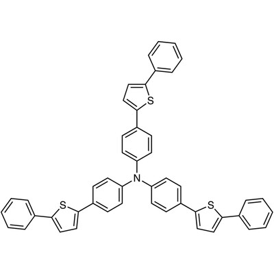 Tris[4-(5-phenylthiophen-2-yl)phenyl]amine&gt;98.0%(HPLC)200mg