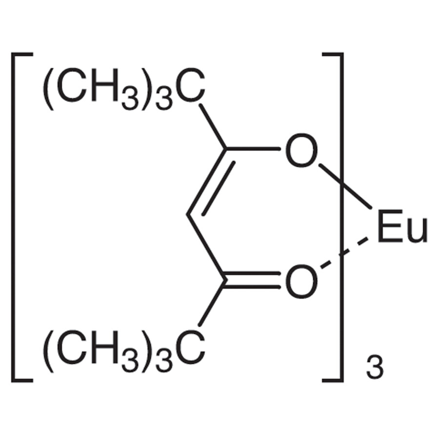 Tris(2,2,6,6-tetramethyl-3,5-heptanedionato)europium(III) [NMR Shift Reagent]&gt;95.0%(T)1g