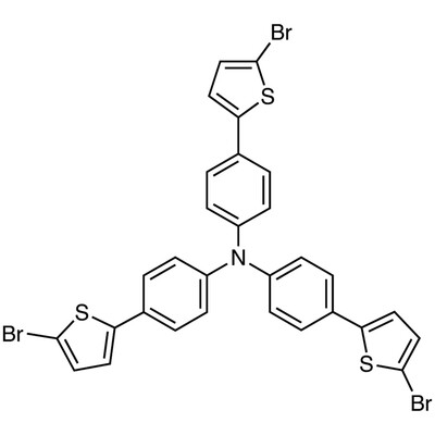Tris[4-(5-bromothiophen-2-yl)phenyl]amine&gt;98.0%(HPLC)(N)200mg