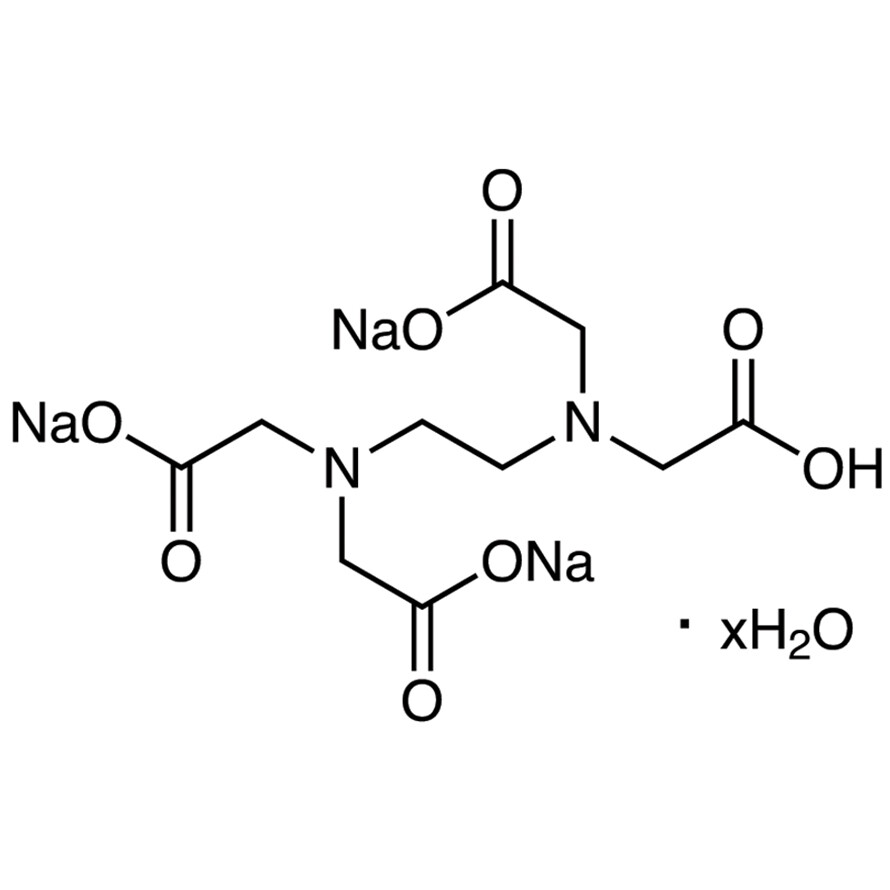 Trisodium Hydrogen Ethylenediaminetetraacetate Hydrate [for Biochemical Research]&gt;98.0%(T)25g