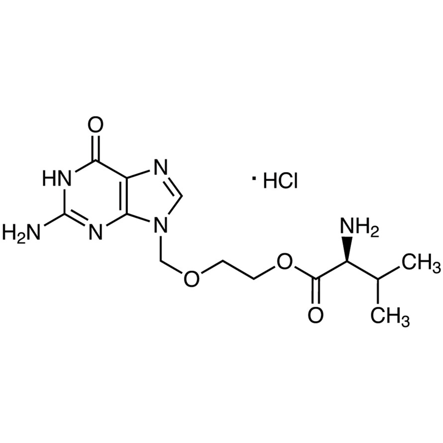 Valacyclovir Hydrochloride>97.0%(HPLC)(N)100mg