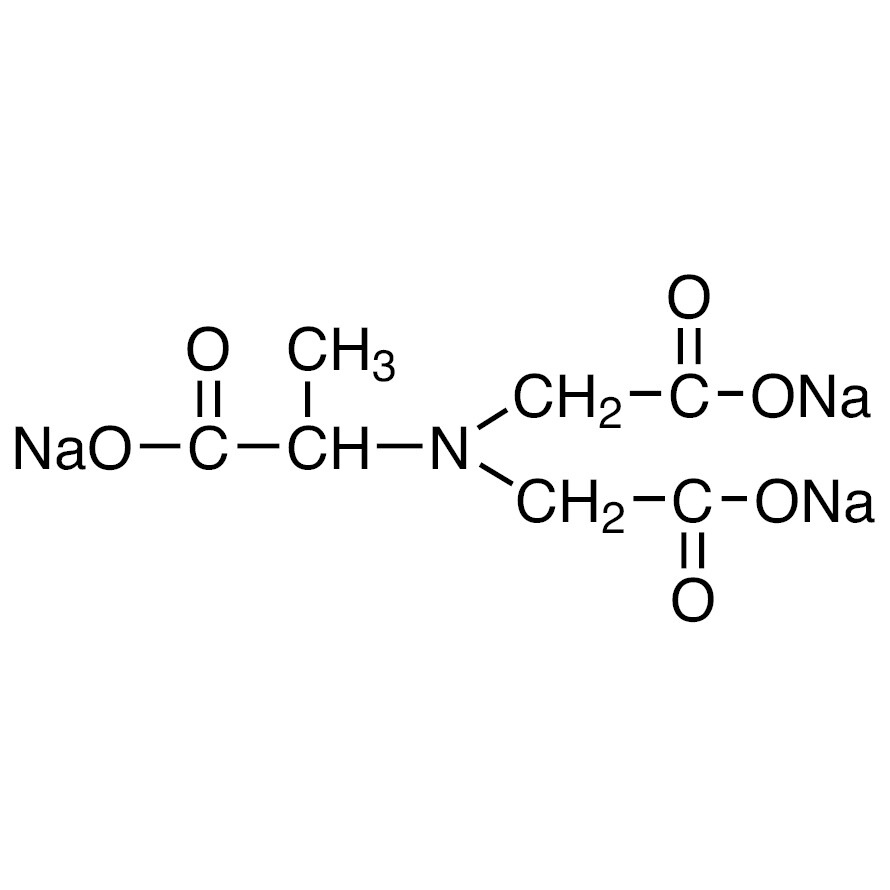 Trisodium N-(1-Carboxylatoethyl)iminodiacetate>95.0%(T)500g