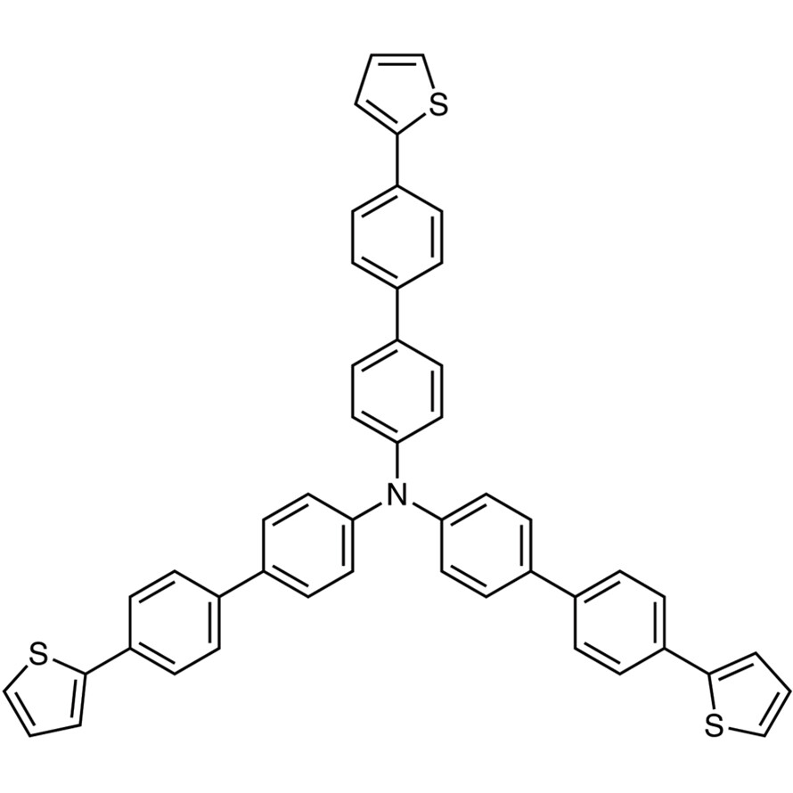 Tris[4&#39;-(2-thienyl)-4-biphenylyl]amine&gt;97.0%(HPLC)(N)200mg