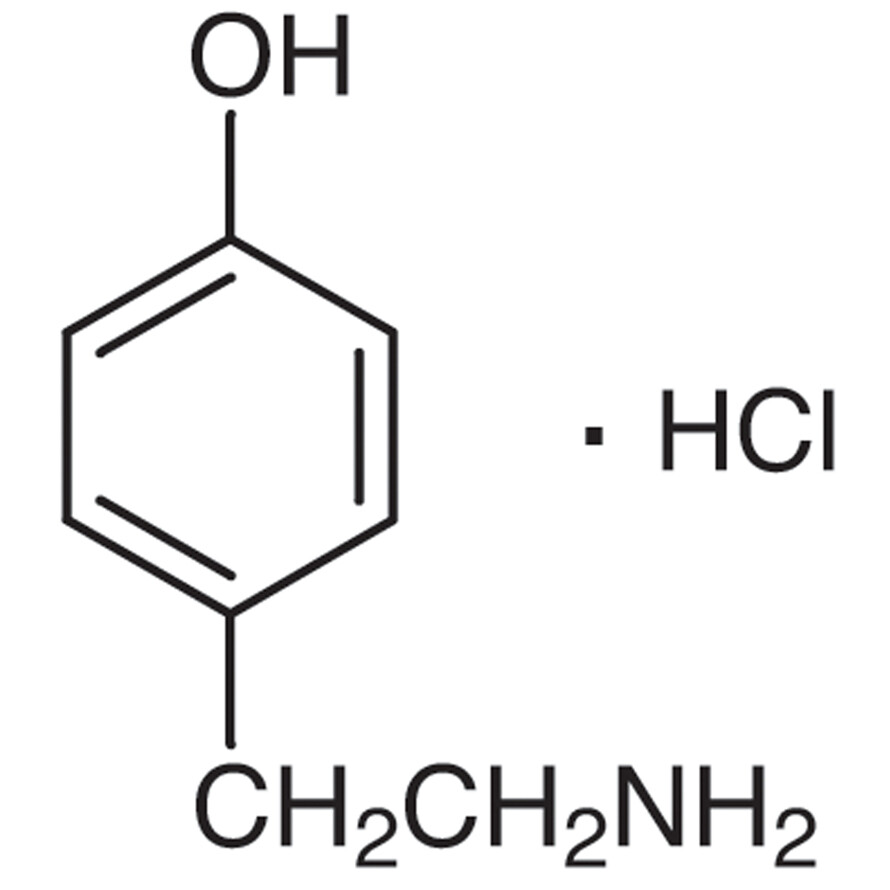 Tyramine Hydrochloride&gt;98.0%(T)1g