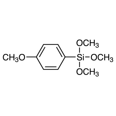 Trimethoxy(4-methoxyphenyl)silane&gt;93.0%(GC)5g