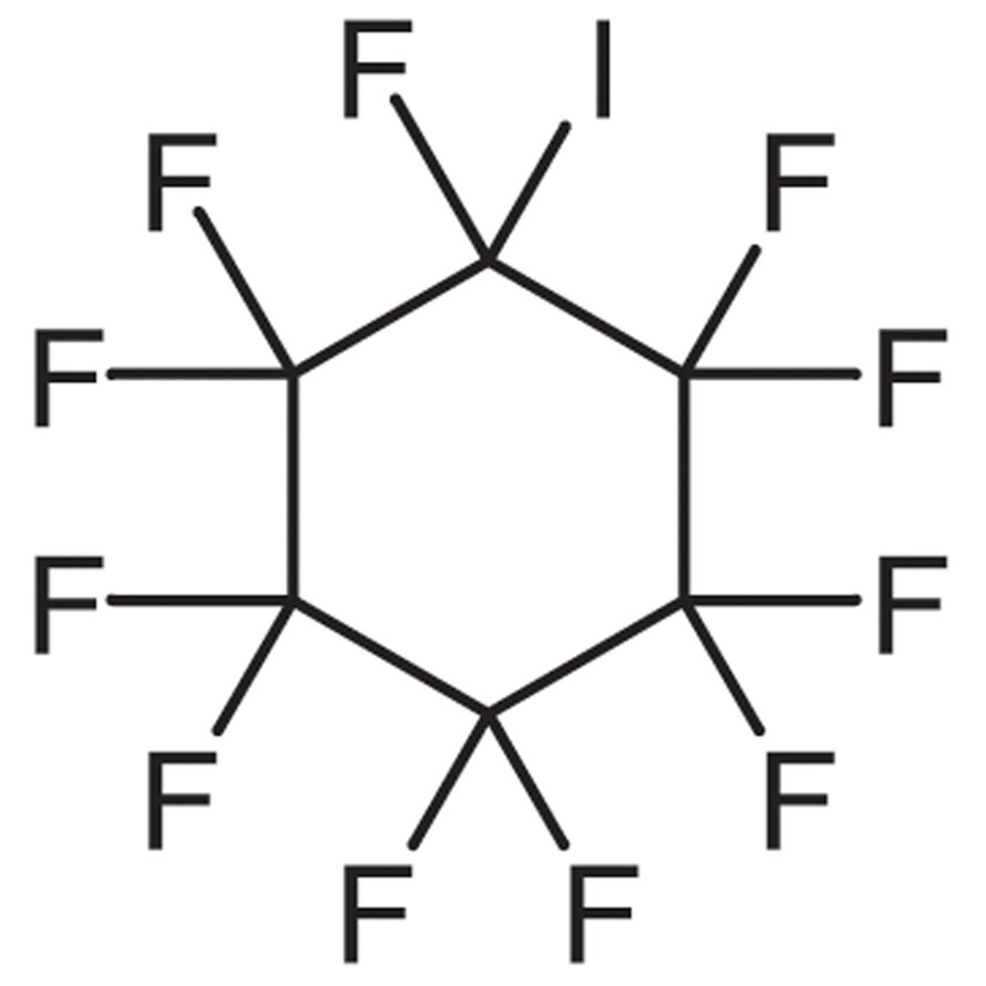 Undecafluoroiodocyclohexane (stabilized with Copper chip)&gt;98.0%(GC)1g