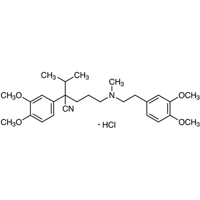 Verapamil Hydrochloride&gt;98.0%(HPLC)(T)5g