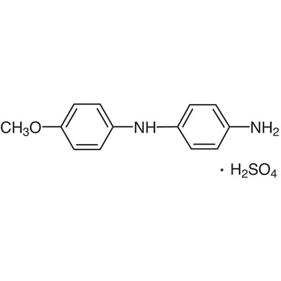 Variamine Blue B Sulfate (=4-Amino-4&#39;-methoxydiphenylamine Sulfate) [for Iron-Titration]&gt;97.0%(N)1g
