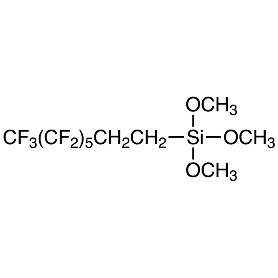 Trimethoxy(1H,1H,2H,2H-tridecafluoro-n-octyl)silane&gt;97.0%(GC)5g
