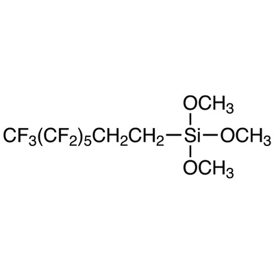 Trimethoxy(1H,1H,2H,2H-tridecafluoro-n-octyl)silane&gt;97.0%(GC)5g