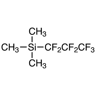 Trimethyl(heptafluoropropyl)silane&gt;98.0%(GC)1g