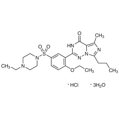 Vardenafil Hydrochloride Trihydrate&gt;95.0%(HPLC)(T)250mg
