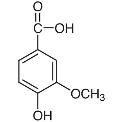 Vanillic Acid&gt;98.0%(GC)(T)100g