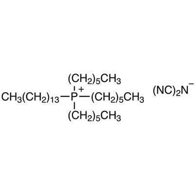 Trihexyl(tetradecyl)phosphonium Dicyanamide&gt;93.0%(N)25g
