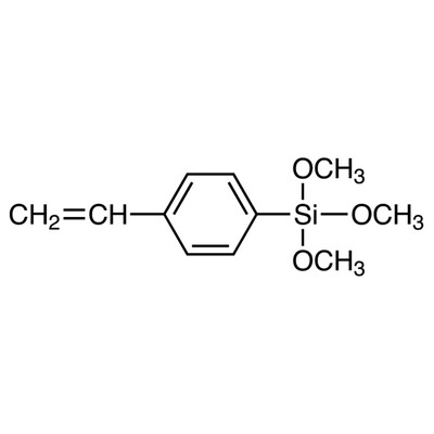 Trimethoxy(4-vinylphenyl)silane&gt;97.0%(GC)5g