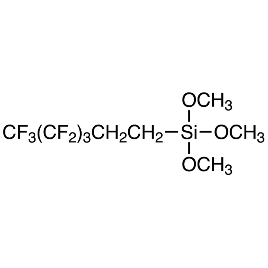Trimethoxy(1H,1H,2H,2H-nonafluorohexyl)silane&gt;97.0%(GC)5g