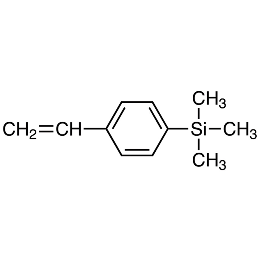 Trimethyl(4-vinylphenyl)silane (stabilized with TBC)>95.0%(GC)250mg