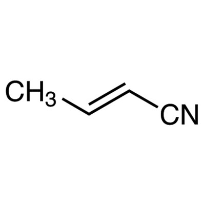 trans-Crotononitrile (contains ca. 20% cis- isomer)&gt;75.0%(GC)25mL