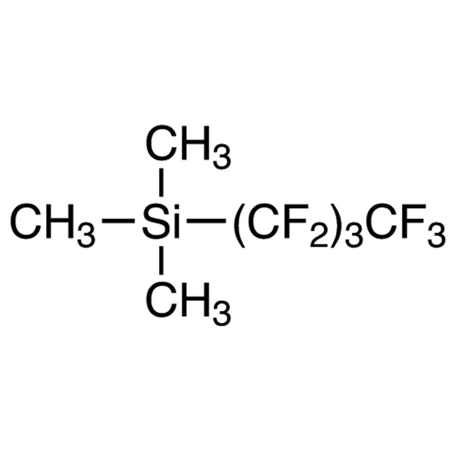 Trimethyl(nonafluorobutyl)silane>98.0%(GC)5g