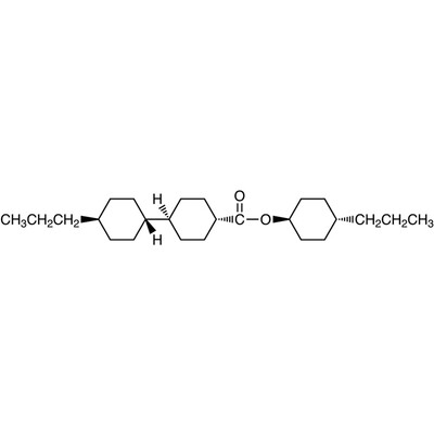 trans-4-Propylcyclohexyl trans,trans-4&#39;-Propylbicyclohexyl-4-carboxylate&gt;98.0%(GC)5g