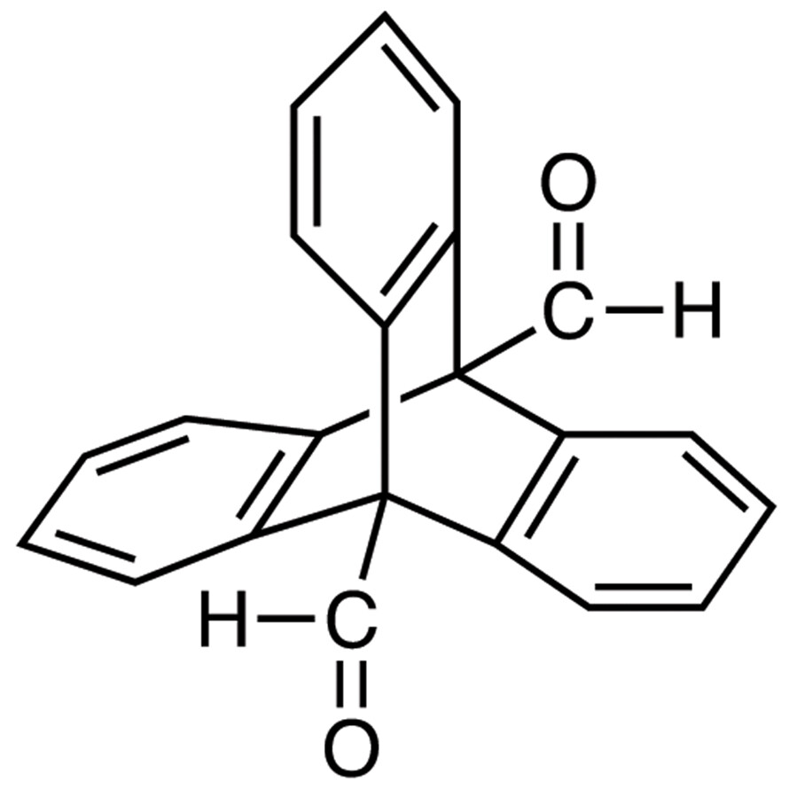 Triptycene-9,10-dicarboxaldehyde&gt;96.0%(GC)200mg