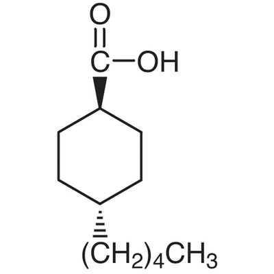 trans-4-Pentylcyclohexanecarboxylic Acid&gt;99.0%(GC)(T)25g