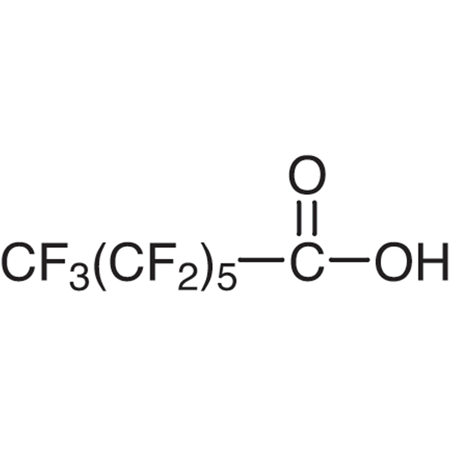 Tridecafluoroheptanoic Acid&gt;98.0%(T)25g