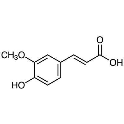 trans-Ferulic Acid&gt;98.0%(GC)(T)25g