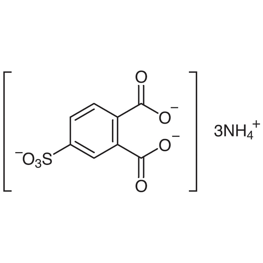 Triammonium 4-Sulfophthalate (contains 3-Sulfophthalate)&gt;65.0%(HPLC)25g