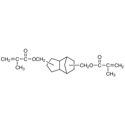 Tricyclodecanedimethanol Dimethacrylate (mixture of isomers) (stabilized with MEHQ)&gt;90.0%(GC)500g